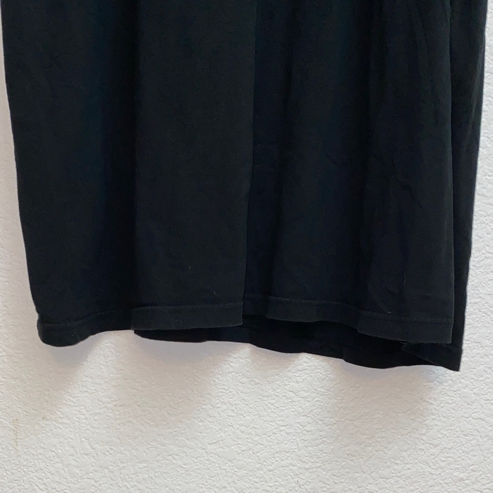 Susan Graver Style 3X Black Cotton Tunic Dress | Floral Embroidery | QVC - Picture 4 of 6